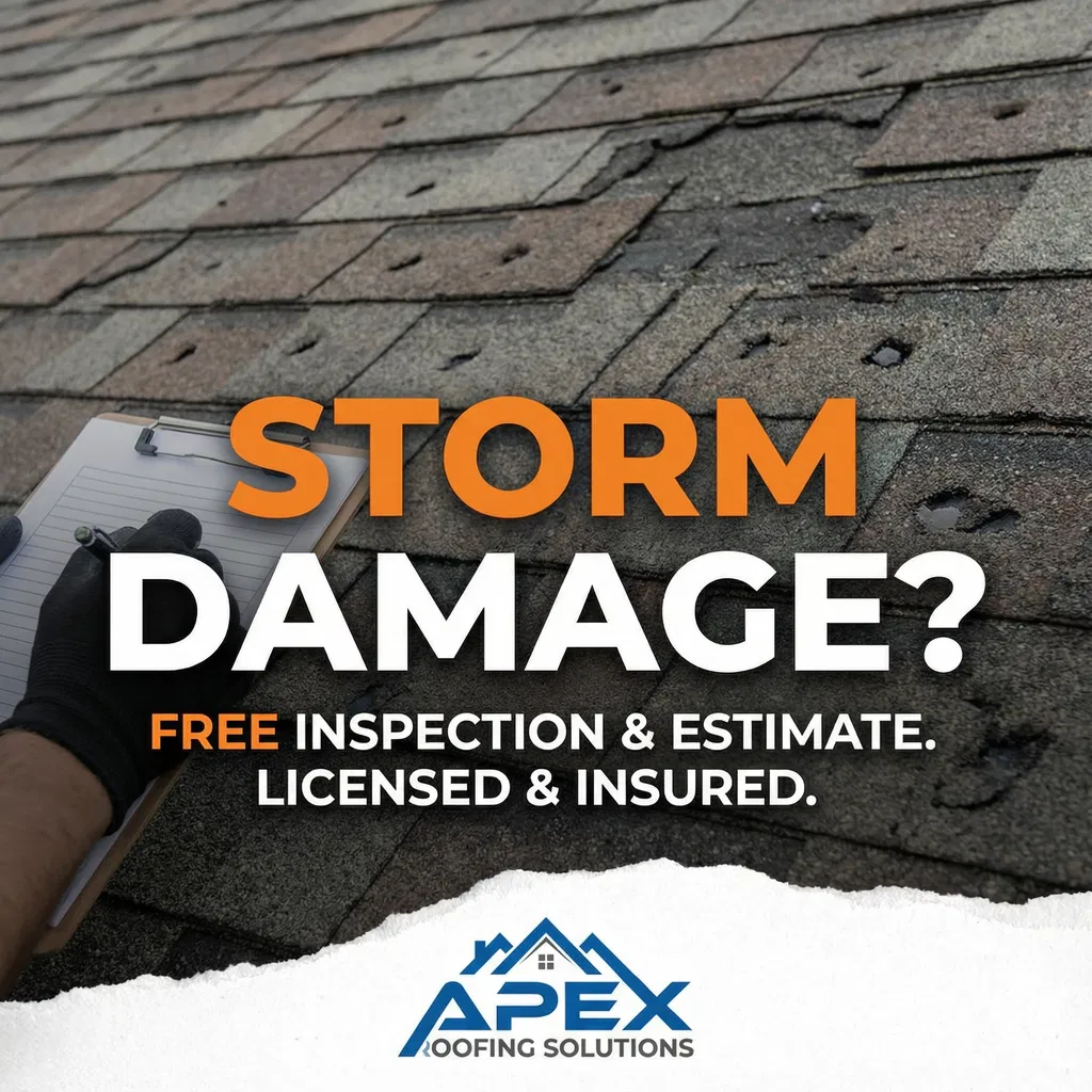 Roofer Storm Damage Ad